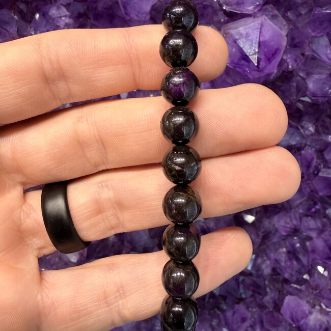 Dark Purpurite Bracelets (AAAGrade) - 8mm
