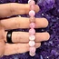Pink Aragonite Bracelets - 9-10mm