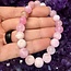 Pink Aragonite Bracelets - 9-10mm