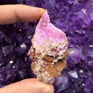 Pink Cobaltoan (Cobaltian Cobalto Salrose) Calcite - Medium Rough Raw Natural