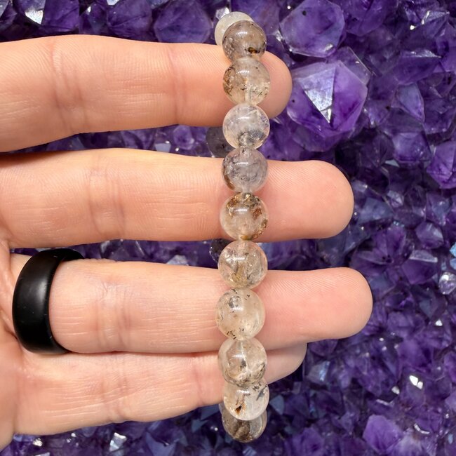 Petroleum Quartz Bracelets - 8-9mm