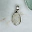 Libyan Tektite Desert Glass (Great Sand Sea Glass Lechatelierite) Pendants - Oval Bezel Set - Sterling Silver
