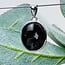 Iron Meteorite (Sweden) Pendants - Oval Bezel Set - Sterling Silver