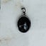 Iron Meteorite (Sweden) Pendants - Oval Bezel Set - Sterling Silver