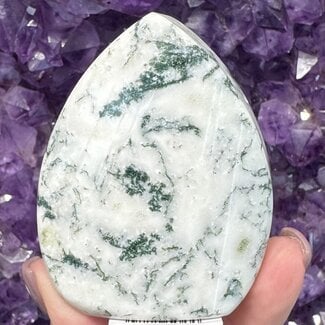 Tree Agate Flames - Medium 3-4" Carvings