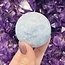 Blue Calcite Sphere Orb Globe - 50-55mm