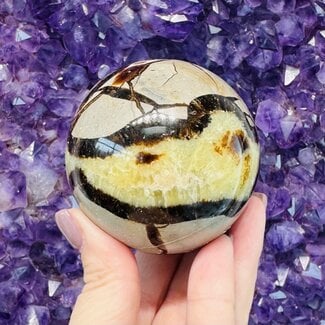 Septarian (Dragon Stone) Jasper Spheres Orb - 60-65mm