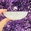 Selenite (Satin Spar Gypsum) Flower Charging Bowl Dish - 4"