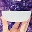 Selenite (Satin Spar Gypsum) Round Charging Bowl - 4" Dish