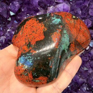 Sonoran Sunrise Chrysocolla Cuprite Free Form Specimen