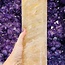 Fire Quartz (Red Yellow Hematoid) & Golden Healer Quartz Tower Point Generator - XL Extra Large 12.5" Specimen