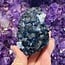 Blue Fluorite Specimen - Rough Raw Natural Clusters