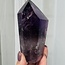 Amethyst Towers Point Generator - 4" Specimen (AAA Grade) - Cupcake Rainbow Inclusions Uraguay