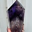 Amethyst Towers Point Generator - 4" Specimen (AAA Grade) - Cupcake Rainbow Inclusions Uraguay