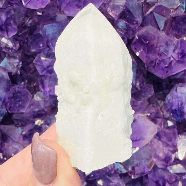Mongolian Energy Quartz Points - Medium 2" Rough Raw Natural