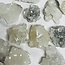 Blue Gray Apophyllite (Zeolite) & Pink Orange Stilbite (Stillbite) Clusters - Rough Raw Natural - Medium 2.5-4"