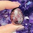 Red Ruby Eggs - Small 1" with Acrylic Sphere Stand