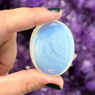 Opalite Palm Pillow Pocket Stones