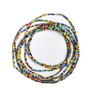 The Stonewall Intention Wrap Bracelet - Silver