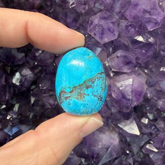 Peruvian Blue Chrysocolla - Tumbled