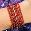 Hessonite (Cinnamon Garnet Gomed) Garnet Bracelet - 4mm