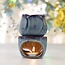 Ceramic Oil Burner - Tulip Blue Fragrance Oil Votive Candle Rounded