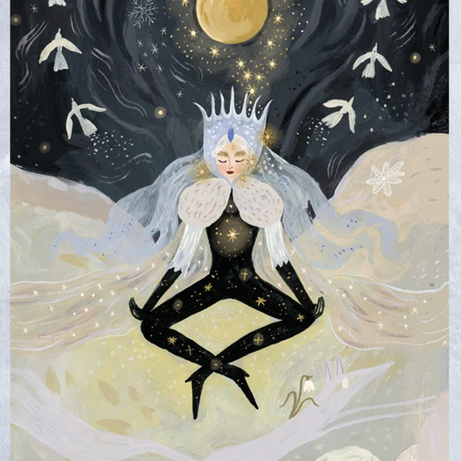Seasons of the Witch Winter Tarot Cards Deck
