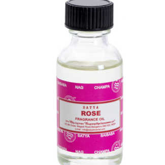 Rose Fragrance Oils - 15ml - Aroma Lamp Potpourri Diffuser - Satya