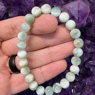 Green Moonstone (Garnierite) Bracelets - 8mm