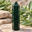 Green Sandstone (Goldstone Gold Stone) Sand Stone Tower Point Generator - Medium (3-4")