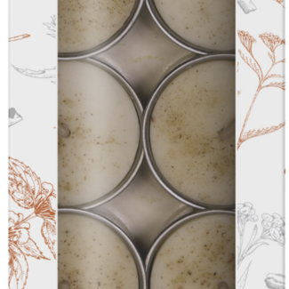 Palo Santo Little Smudgies Candles - Pack of 12 Soul Sticks Tea Light - 4 hour burn time