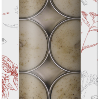 White Sage and Dragon's Blood Little Smudgies Candles - Pack of 12 Soul Sticks Tea Light - 4 hour burn time
