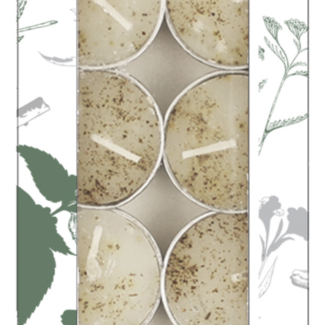 White Sage and Nag Champa Little Smudgies Candles - Pack of 12 Soul Sticks Tea Light - 4 hour burn time