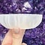 Selenite (Satin Spar Gypsum) Charging Bowls Dishes - 4" Eye Pointed Oval