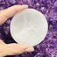 Selenite (Satin Spar Gypsum) Charging Bowls Dish - 2.5" Round Small