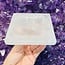 Selenite (Satin Spar Gypsum) Charging Bowls Dishes - 4" Square