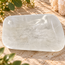 Selenite (Satin Spar Gypsum) Charging Plates Bowls Dishes - Oblong Free Form - Extra Large XL