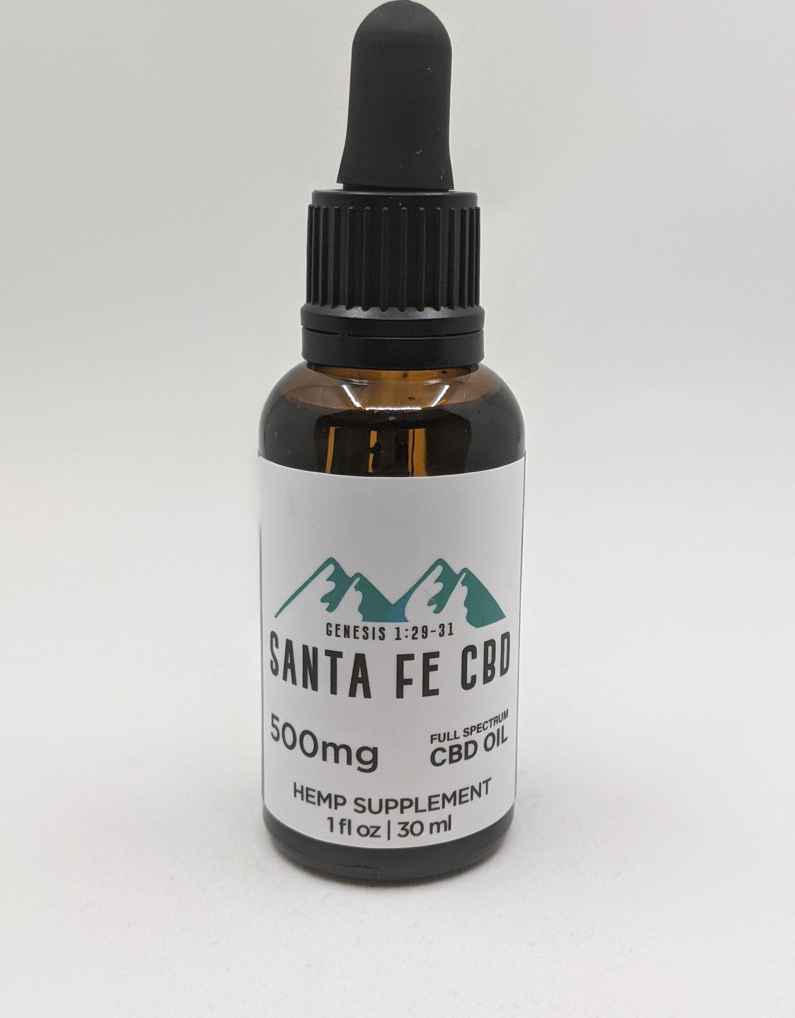 Best Full Spectrum CBD Oil, Santa Fe CBD 500 mg - Santa Fe CBD