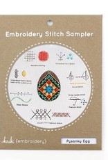 Kiriki Press Kiriki Embroidery Stitch Sampler