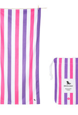 DOCK & BAY QUICK DRY PATTERNED STRIPED TOWEL