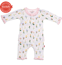 MAGNETIC ME ABBEY RUFFLE ORG COTTON COVERALL