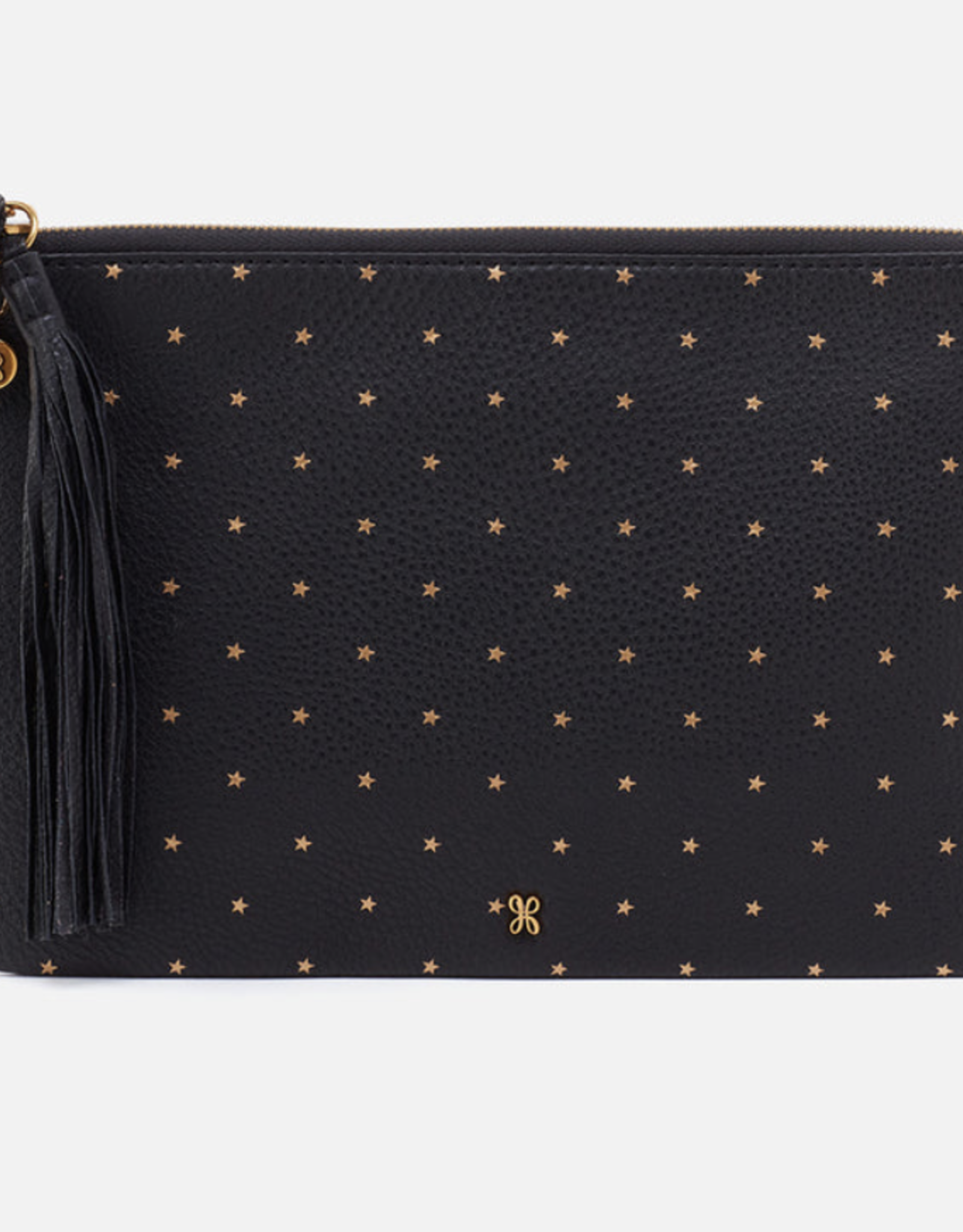 HOBO WAYFARE - BLACK IN PEBBLED LEATHER WITH STARS