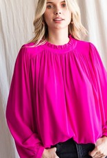 JODIFL HOT PINK BLOUSE