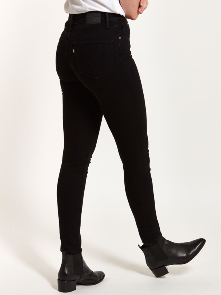 levi's 721 high rise skinny black sheep