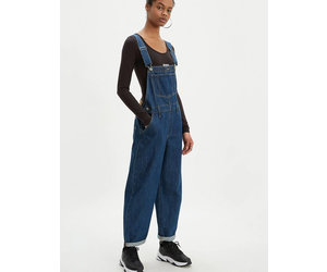 levi's baggy denim overalls