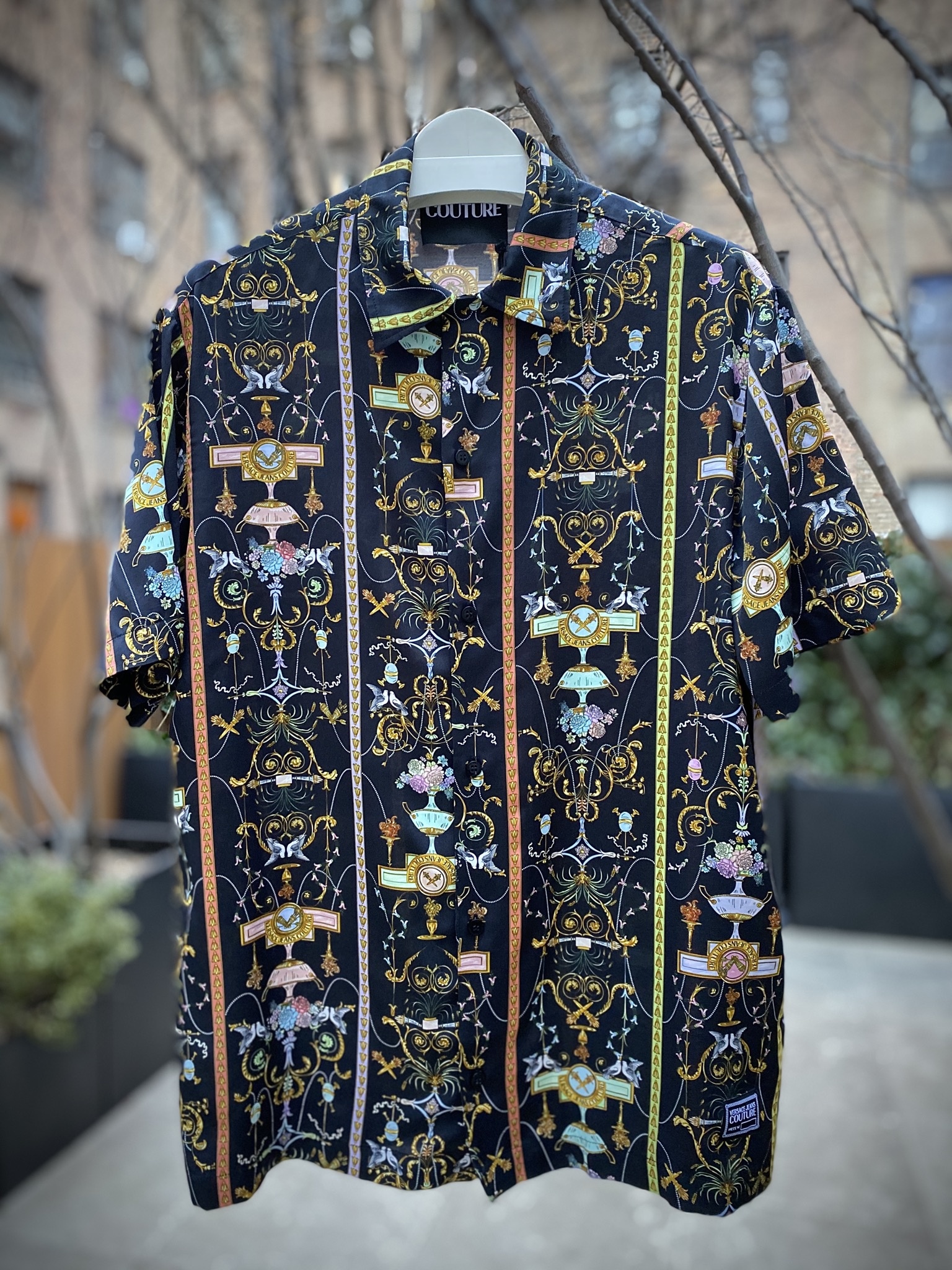 versace man shirt