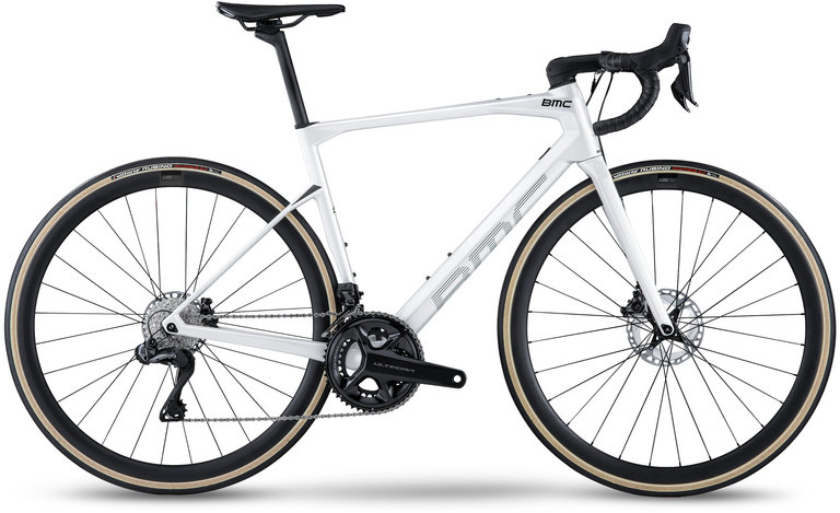 BMC BMC 2022 ROADMACHINE ONE ULTEGRA DI2 2022: METALLIC OFF WHITE & BLACK 51