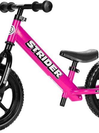 Strider Sports Strider 12 Classic Balance Bike Pink Strider Sports Strider 12 Classic Balance Bike Pink