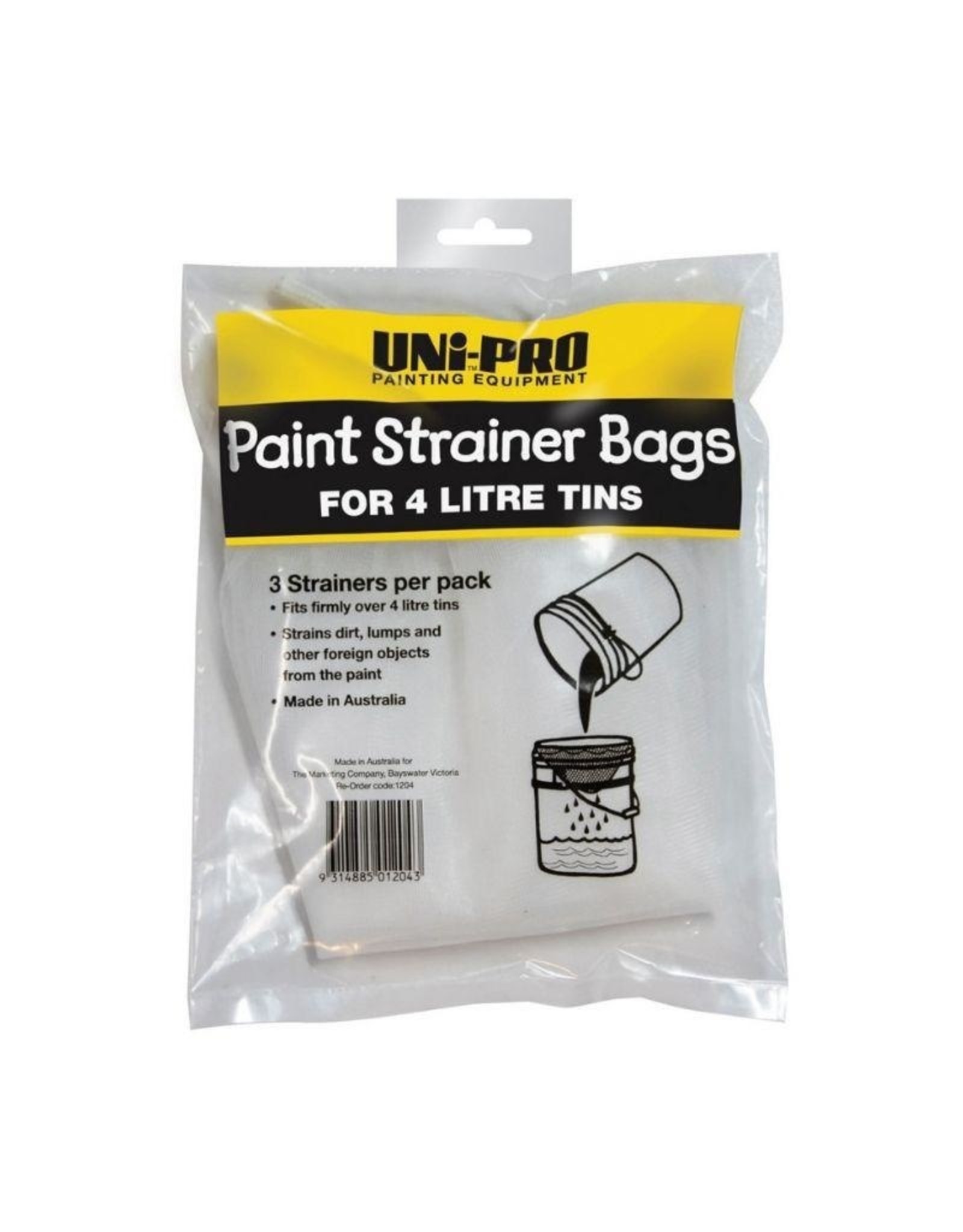 UNI-PRO 3 Paint Strainer Bags