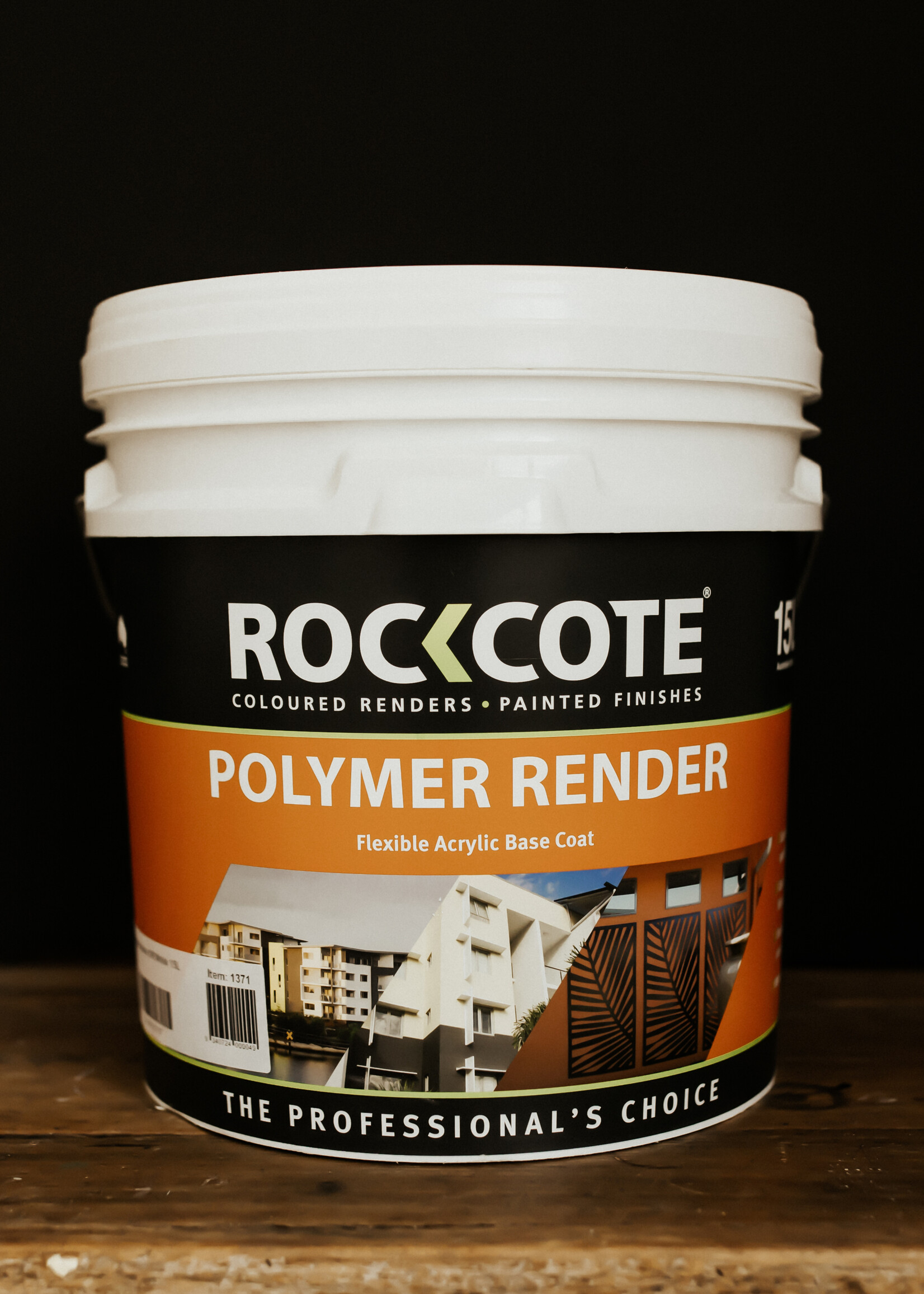 ROCKCOTE Polymer Render Grey 15L